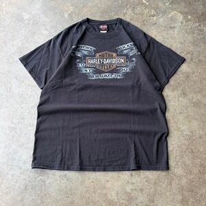 2000s harley davidson milwaukee biker teee